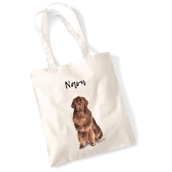 Hovedbilde Totebag Newfoundlandshund