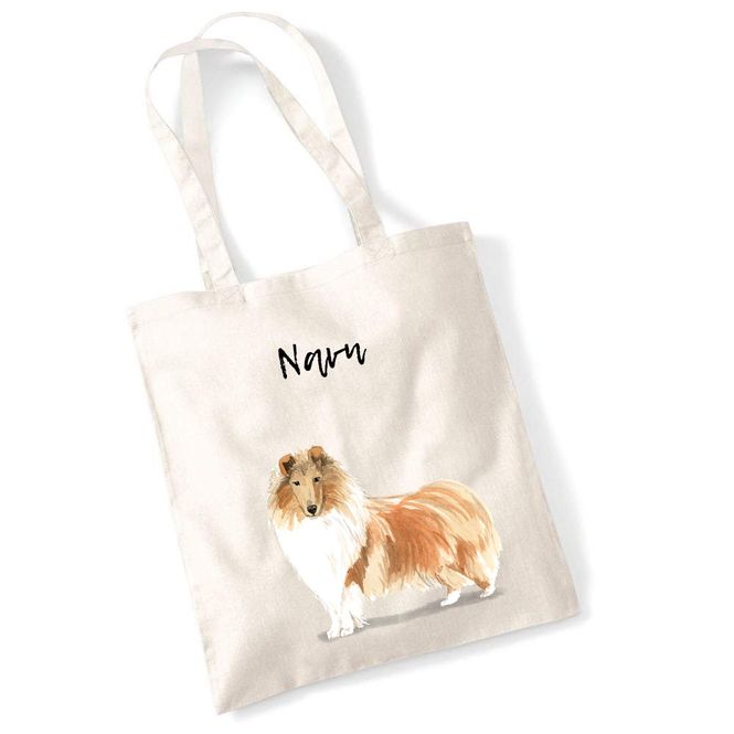 Hovedbilde Totebag Collie langhåret