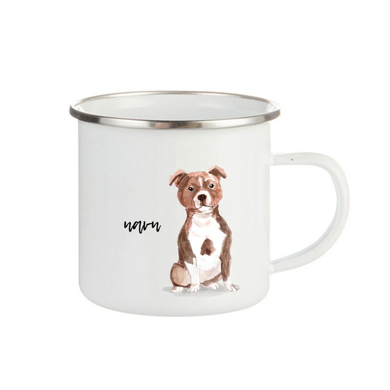 Staffordshire bull terrier brun