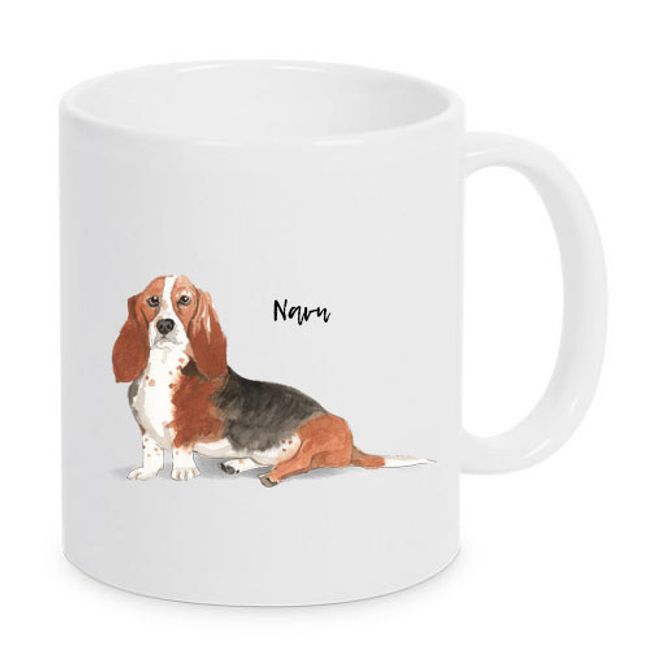 Hovedbilde kopp basset hound