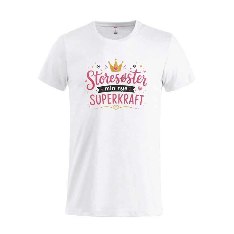 Basic T Junior - Storesøster superkraft