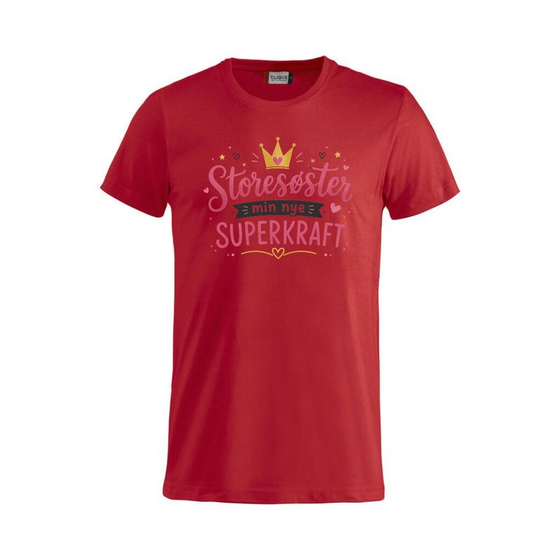 Basic T Junior - Storesøster superkraft